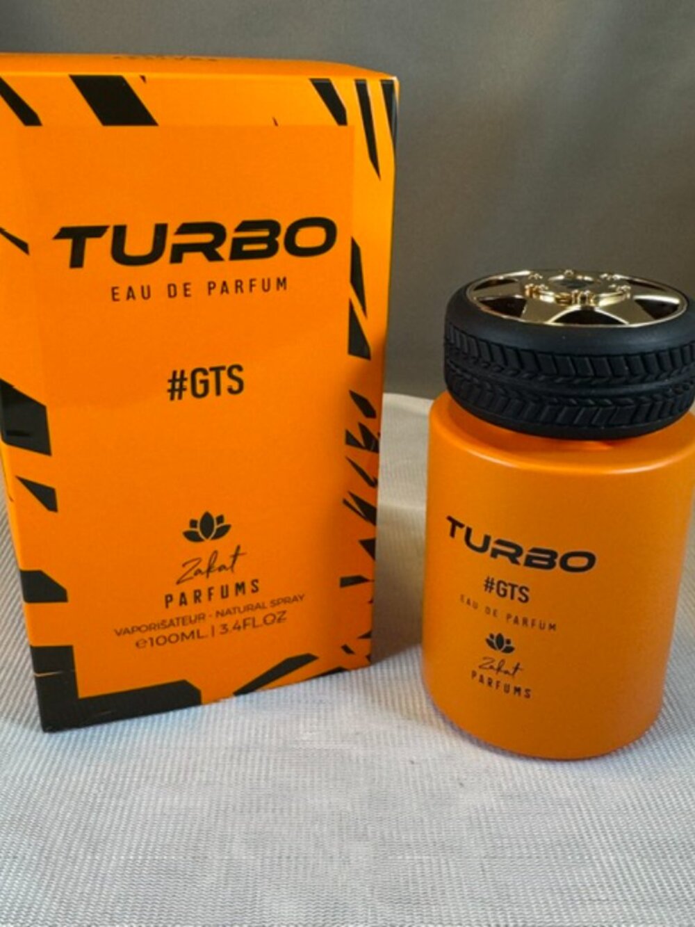 Zakat Parfums Turbo GTS Men's Eau De Parfum 3.4oz New Open Box $60